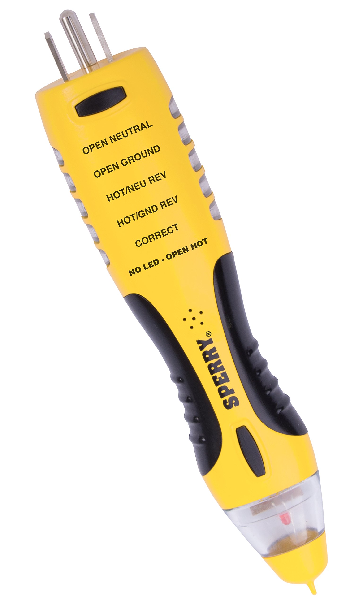 Foto 2 pulgar | Detector De Voltaje Y Analizador De Circuitos De Salida Gfci Sperry Vd7504gfi - Venta Internacional.