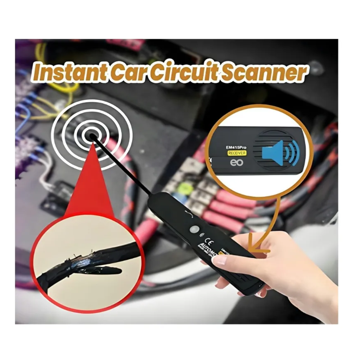 Foto 2 | Cable Corto-circuit, Testador Automotriz Eo Safe Imports Esi-19423 Negro