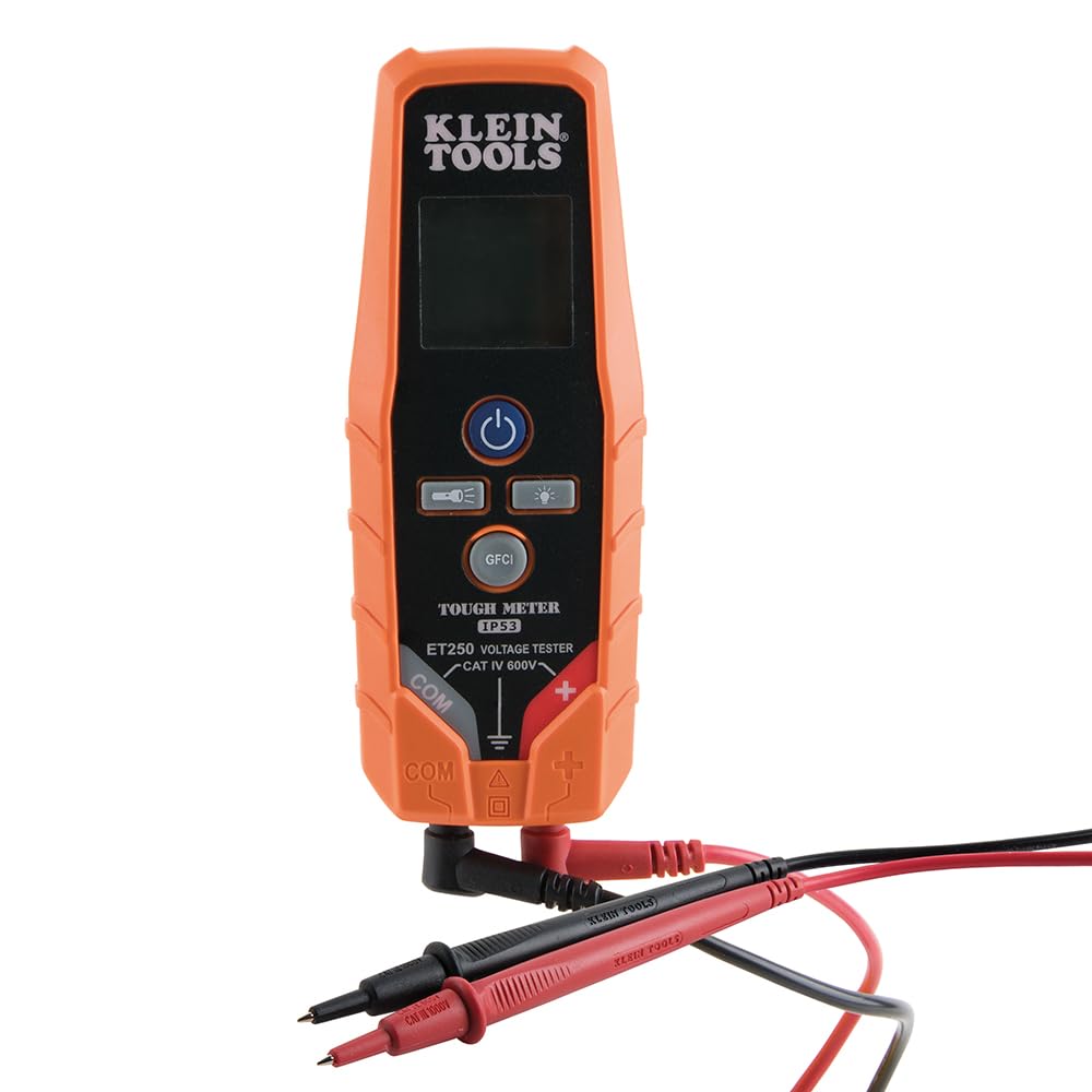 Foto 2 | Medidor De Tensión Klein Tools Et250, Multímetro Digital Ac/dc - Venta Internacional.