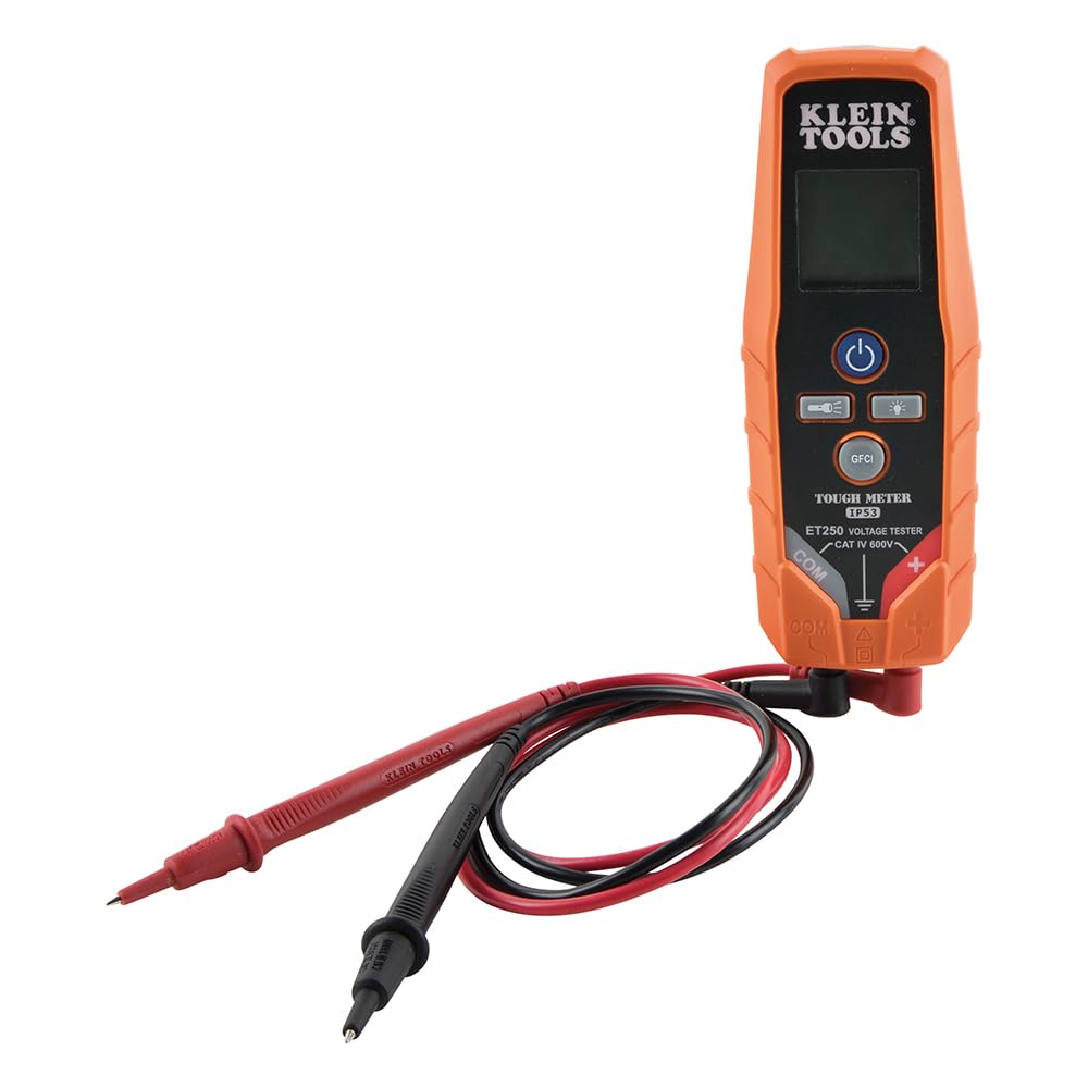 Foto 4 pulgar | Medidor De Tensión Klein Tools Et250, Multímetro Digital Ac/dc - Venta Internacional.