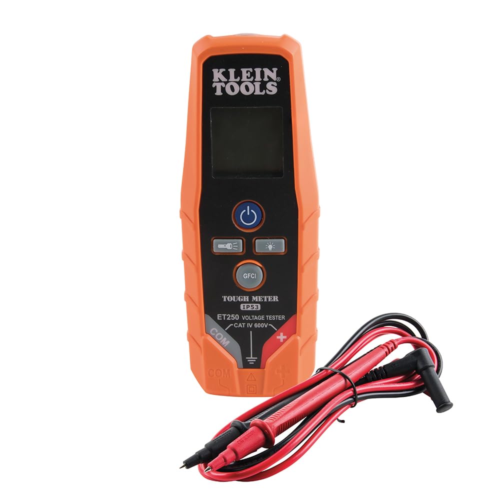 Foto 7 pulgar | Medidor De Tensión Klein Tools Et250, Multímetro Digital Ac/dc - Venta Internacional.