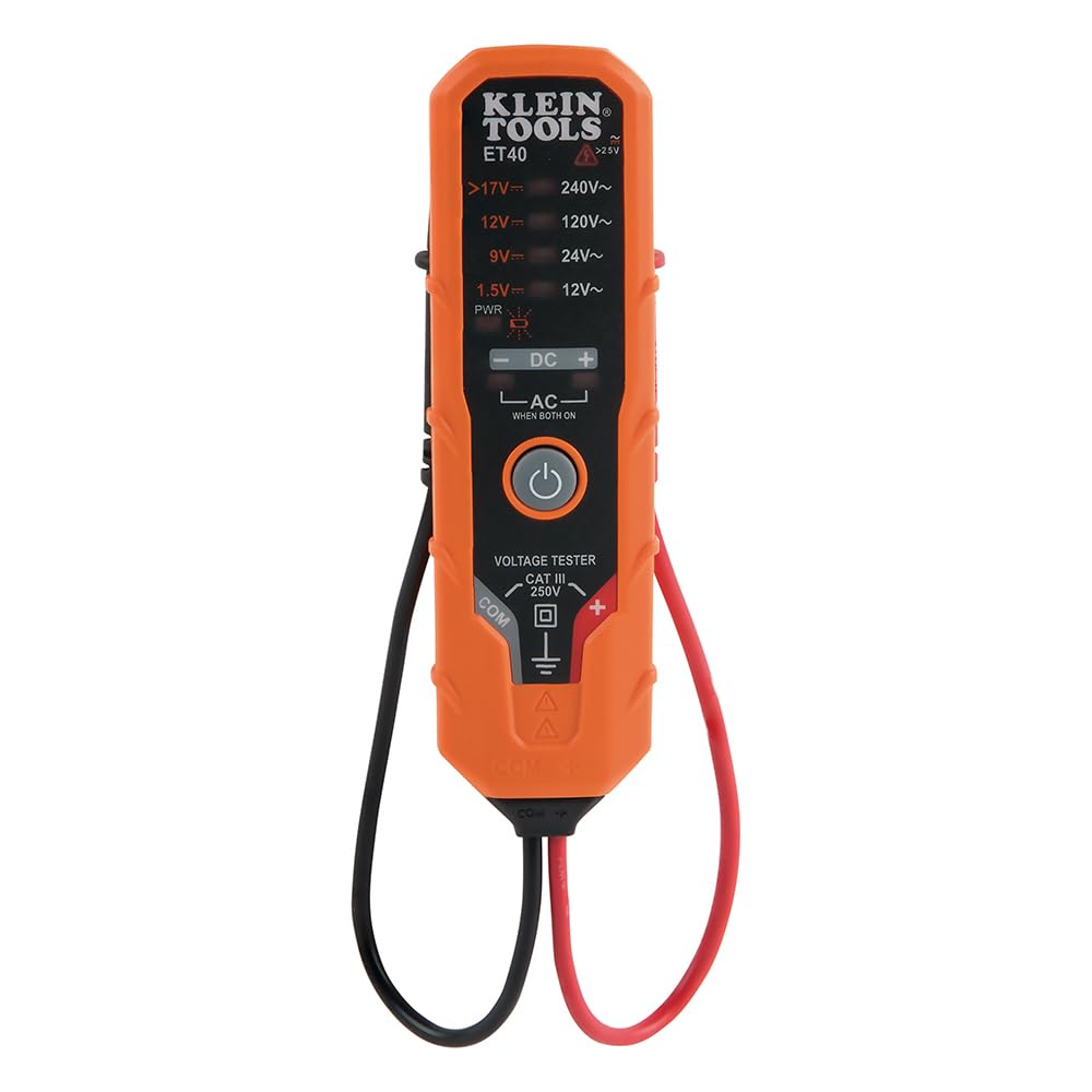 Foto 1 | Medidor De Tensión Klein Tools Et40 Digital Ac/dc 12-240 V - Venta Internacional.