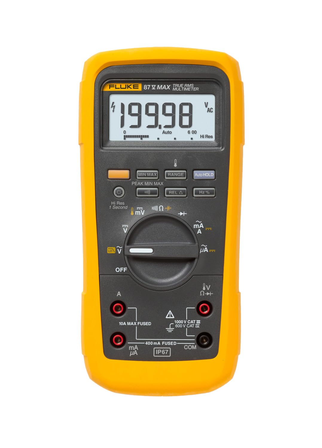 Foto 2 pulgar | Multímetro Digital Fluke 87v Max True-rms Ip67 Con Termómetro - Venta Internacional.