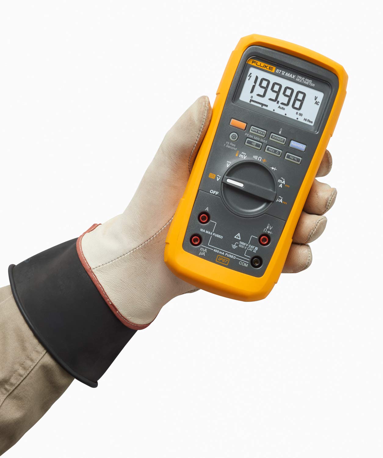 Foto 3 pulgar | Multímetro Digital Fluke 87v Max True-rms Ip67 Con Termómetro - Venta Internacional.