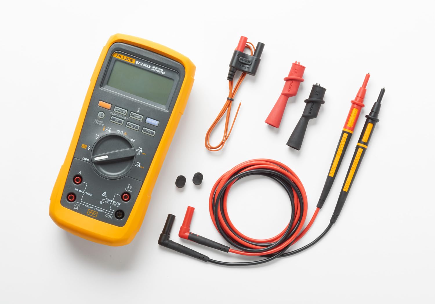 Foto 8 pulgar | Multímetro Digital Fluke 87v Max True-rms Ip67 Con Termómetro - Venta Internacional.