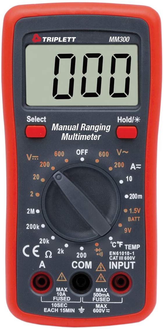 Foto 2 pulgar | Multímetro Digital Triplett Mm300 True Rms De 2000 Unidades - Venta Internacional.
