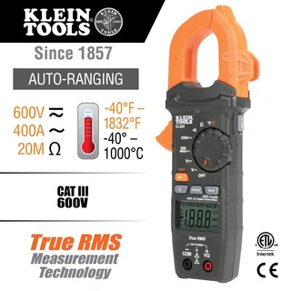 Foto 2 | Pinza Amperimétrica Digital Klein Tools Cl220 400 A Tensión Ac/dc - Venta Internacional.