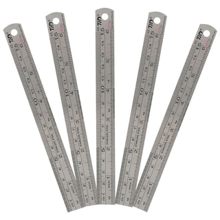 Foto 1 | Guía Metálica Graduada VentDepot Mxrlx-005 5 Piezas Gris