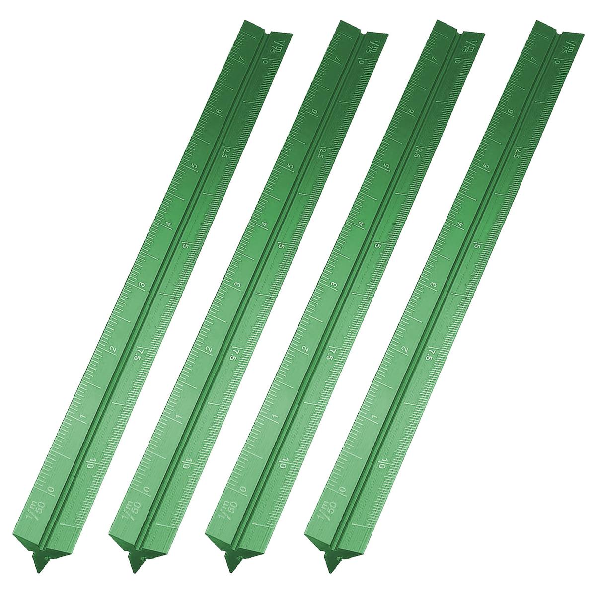 Escalímetro de Aluminio Ventdepot Mxisn-004 4 Piezas Verde