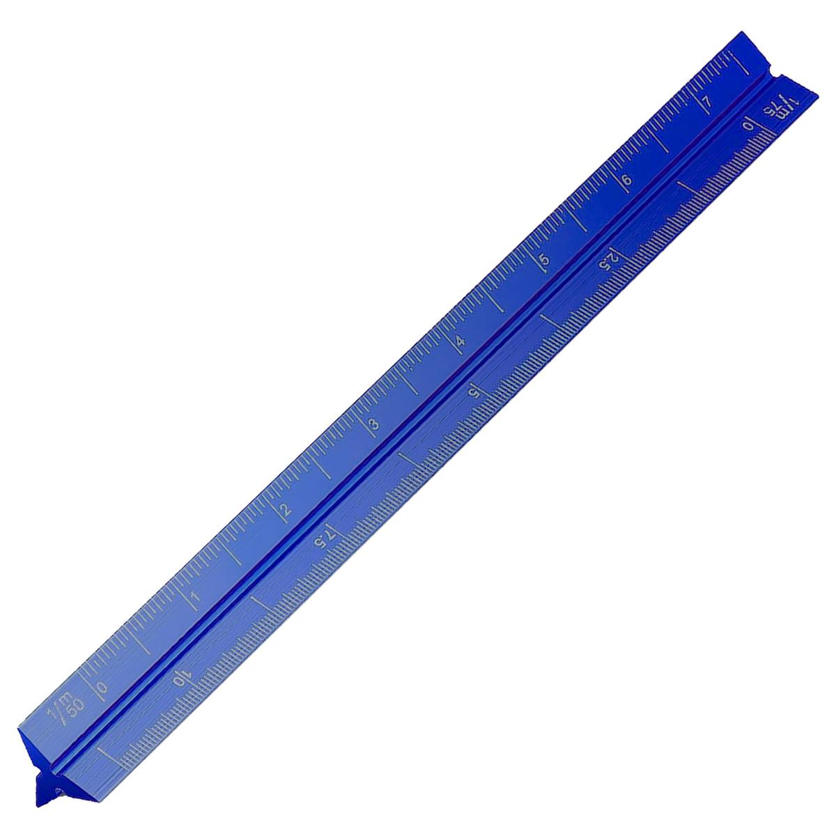 Escalímetro De Aluminio Ventdepot Mxise-001 1 Pieza Azul