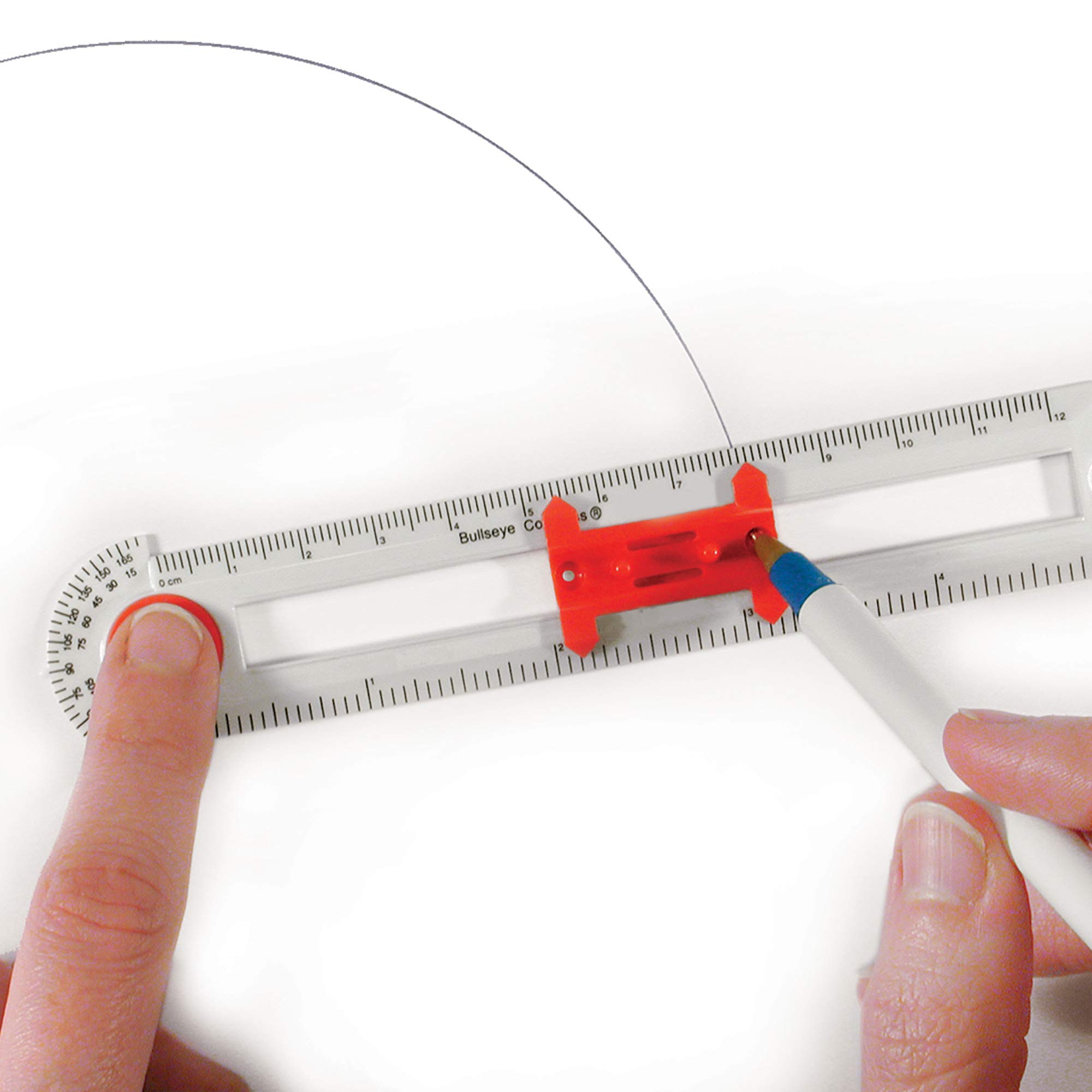 Foto 2 | Herramienta De Dibujo Recursos De Aprendizaje Safe-t Bullseye Compass - Venta Internacional.