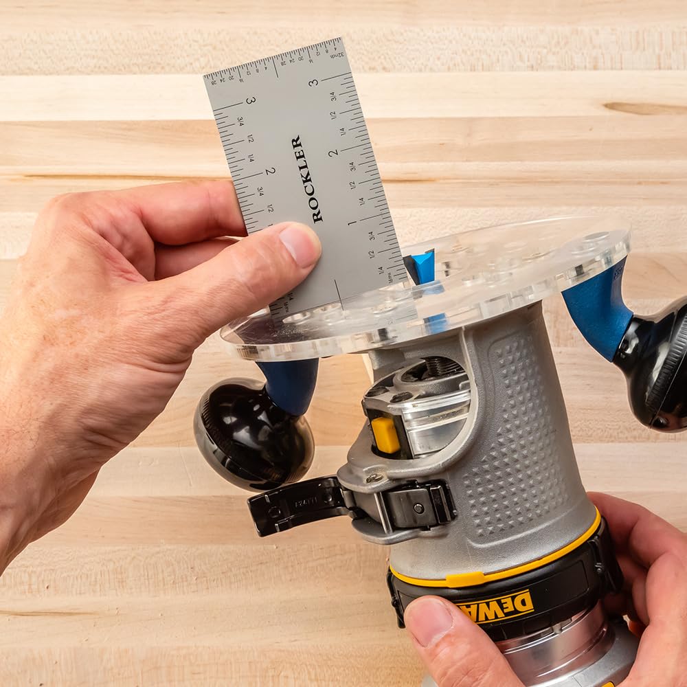 Foto 6 | Pocket Rule Rockler De Acero Inoxidable Duradero De 3 Pulgadas - Venta Internacional.