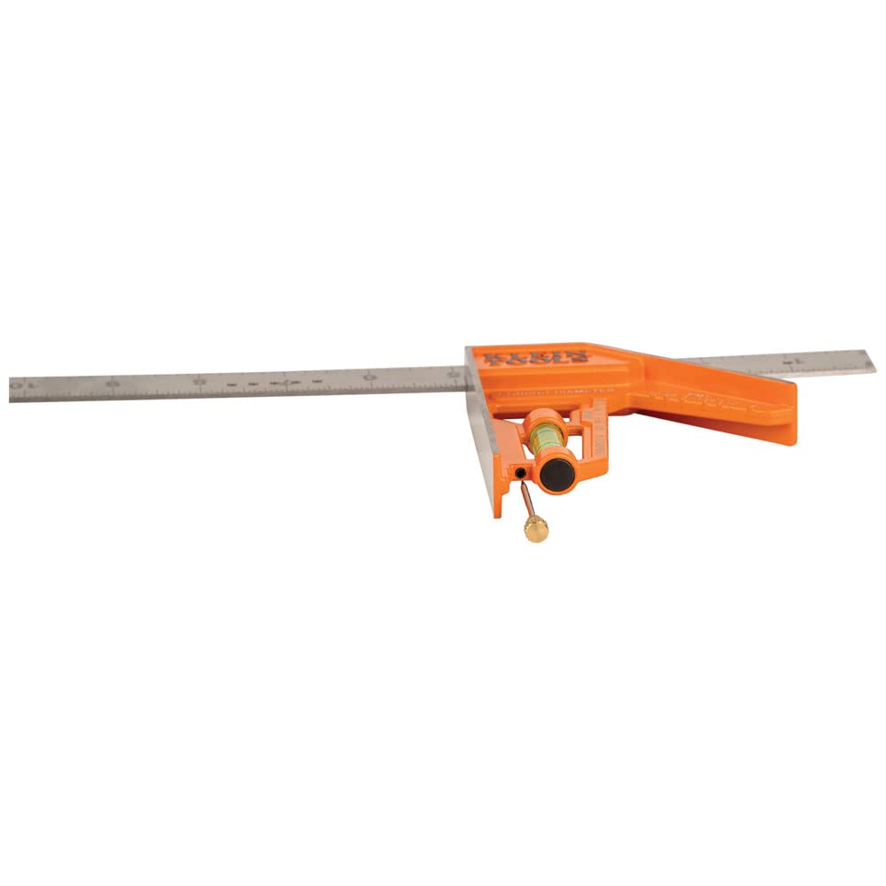 Foto 4 | Regla Cuadrada Combinada Klein Tools 935csel De Acero Inoxidable - Venta Internacional.