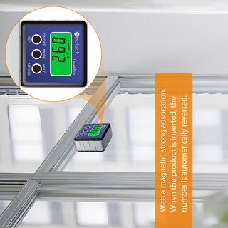 Foto 3 | Transportador Angle Finder Neoteck Digital Lcd A Prueba De Agua Azul - Venta Internacional.