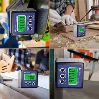 Foto 6 | Transportador Angle Finder Neoteck Digital Lcd A Prueba De Agua Azul - Venta Internacional.