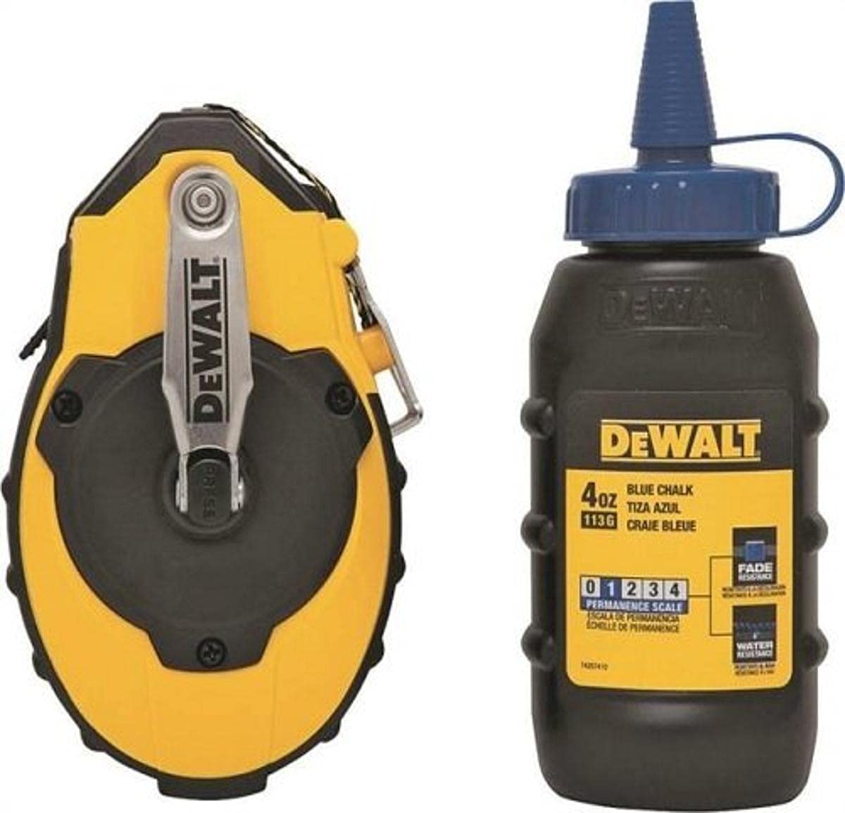 Foto 5 pulgar | Bobina de Tiza DeWalt 3:1 con Mango de Acero Inoxidable - Venta Internacional
