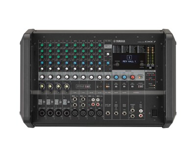 Foto 2 | Mezcladora Amplificada Yamaha Emx7 color Negro Procesador de Efecto