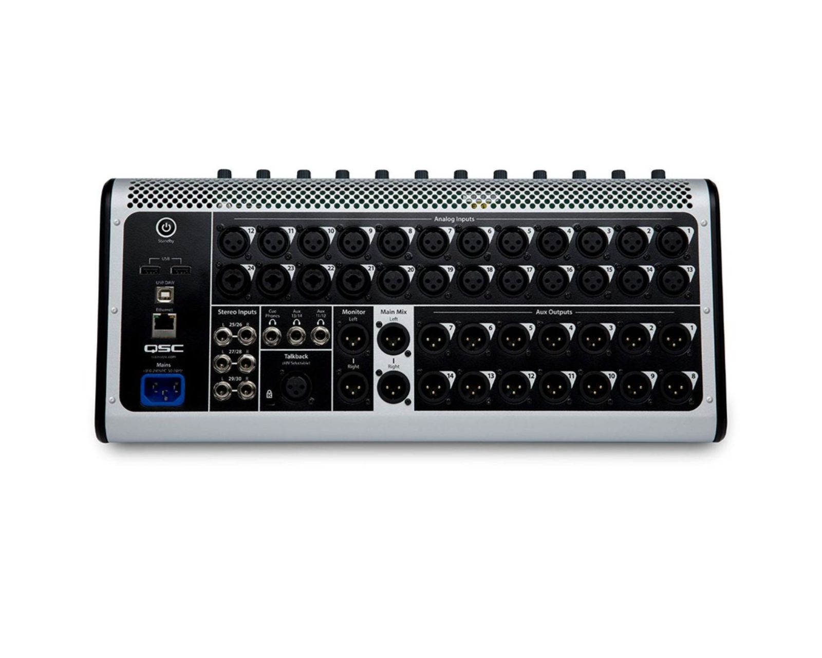 Foto 3 pulgar | Mezclador Digital QSC Touchmix-30 Pro color Gris 30 Canales