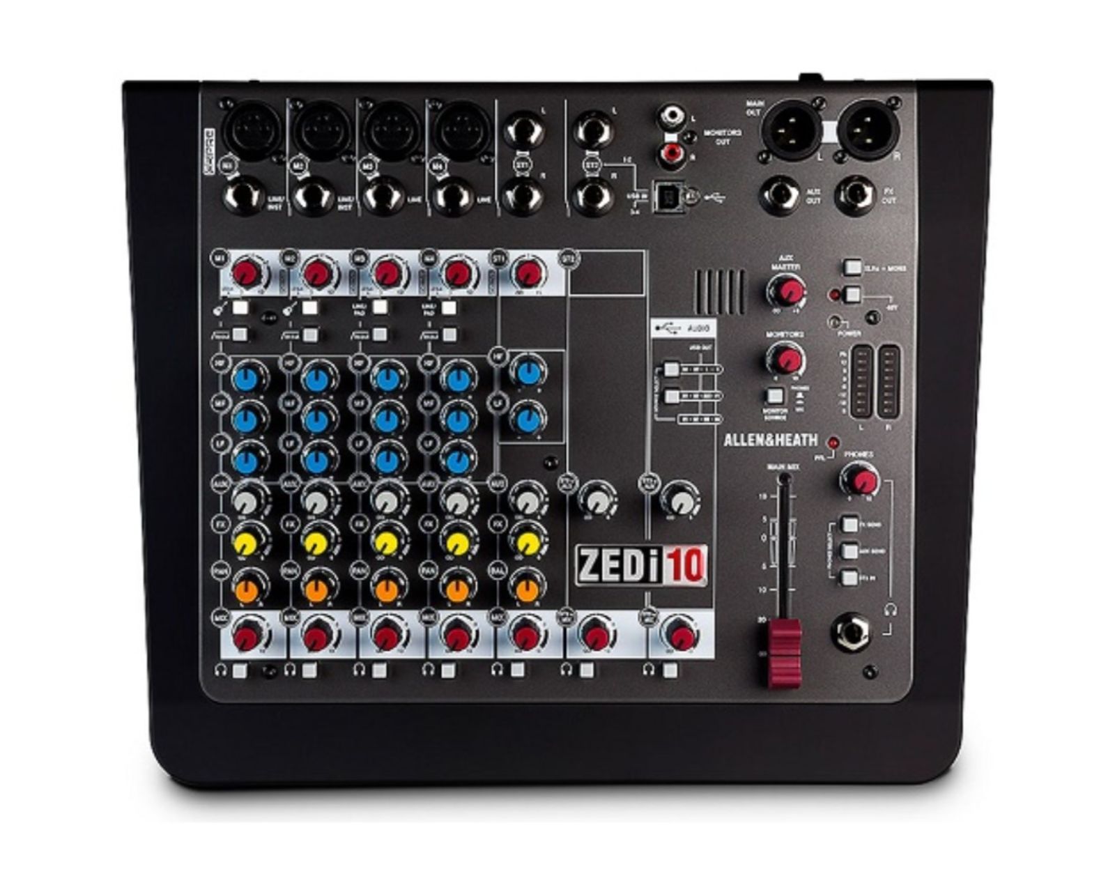 Foto 2 pulgar | Mezcladora Allen&heath Zedi-10 Analoga Interfaz Usb color Negro