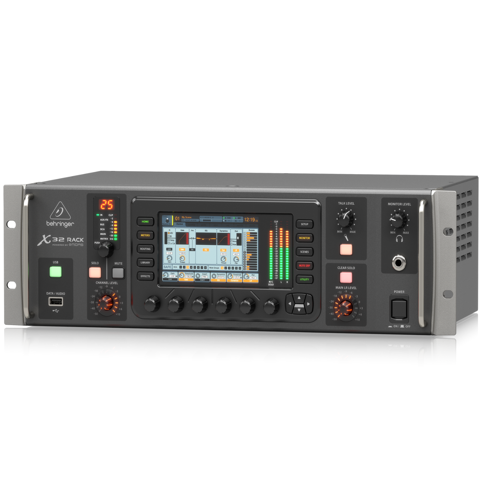 Mezclador Digital Behringer X32 Rack de 40 Entradas y 25 Buses