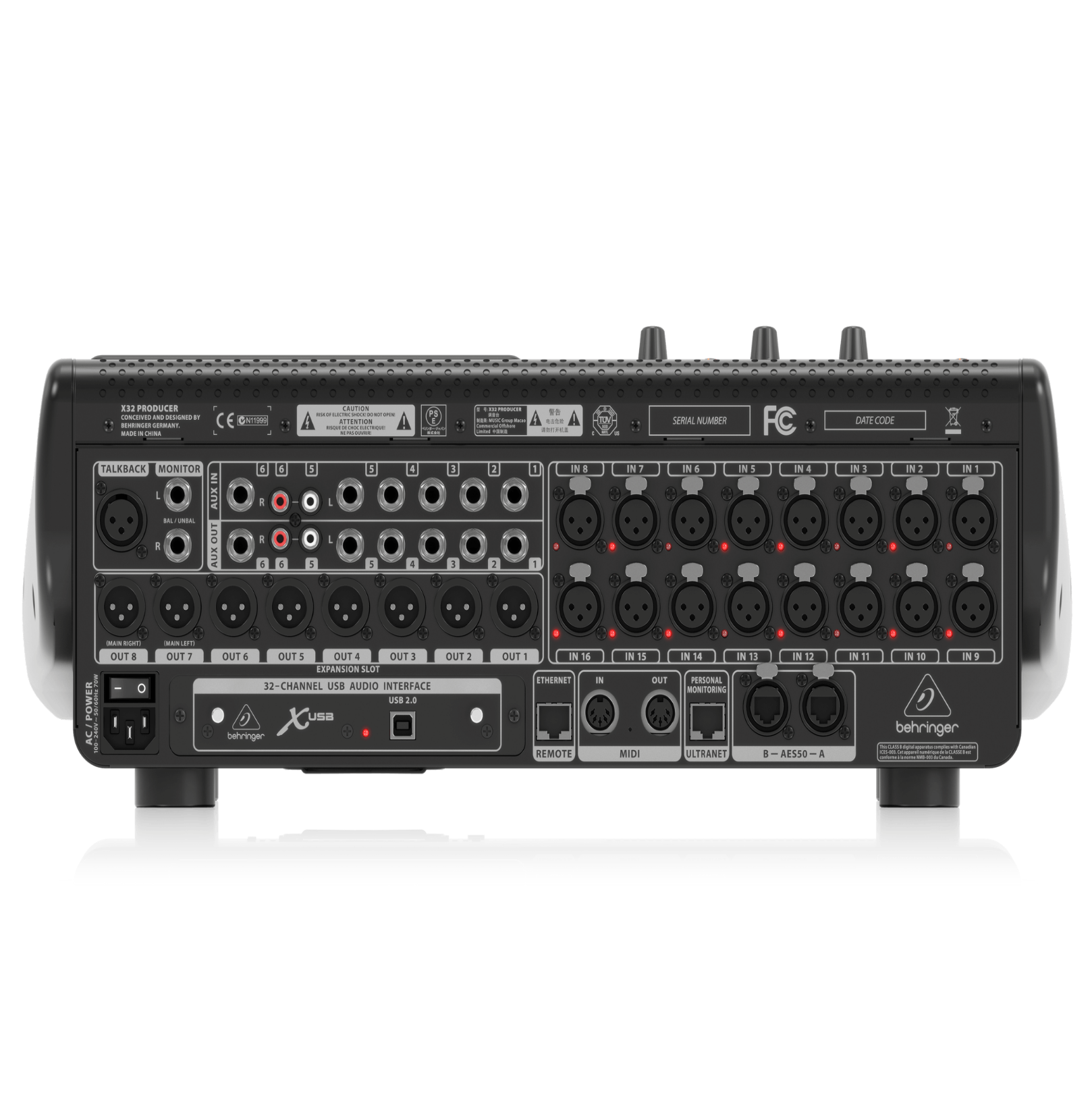 Foto 4 pulgar | Mezcladora Digital Behringer X32 Producer Interface Audio