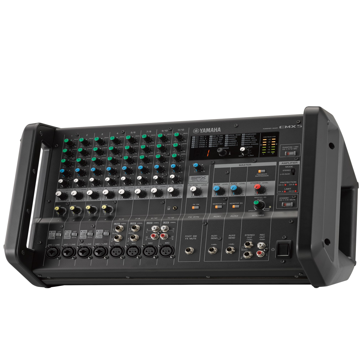 Mezcladora Yamaha Emx5 Amplificado 500w