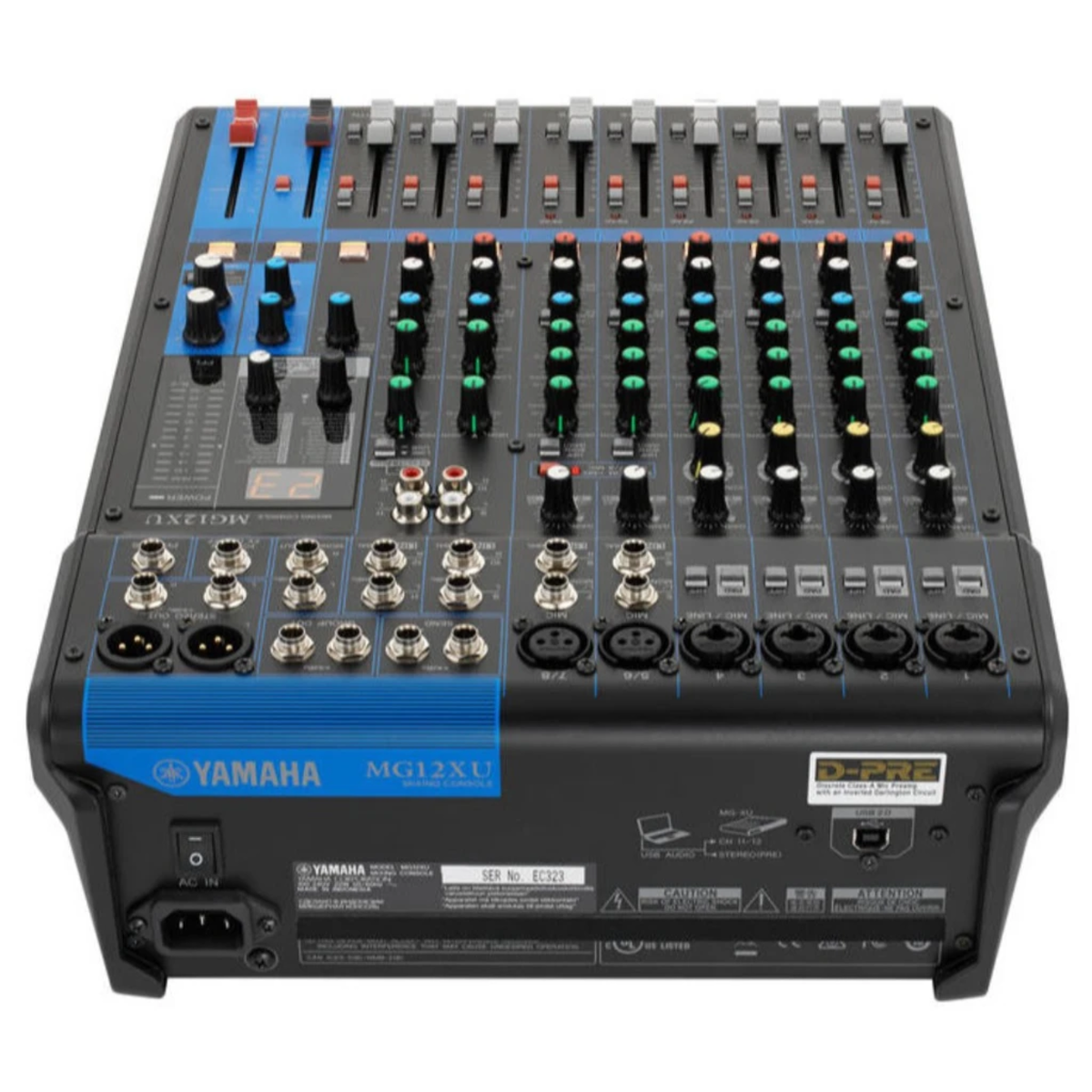 Foto 4 pulgar | Mezcladora de Audio 12 Canales con Efectos Yamaha  Mg12xu color Negro