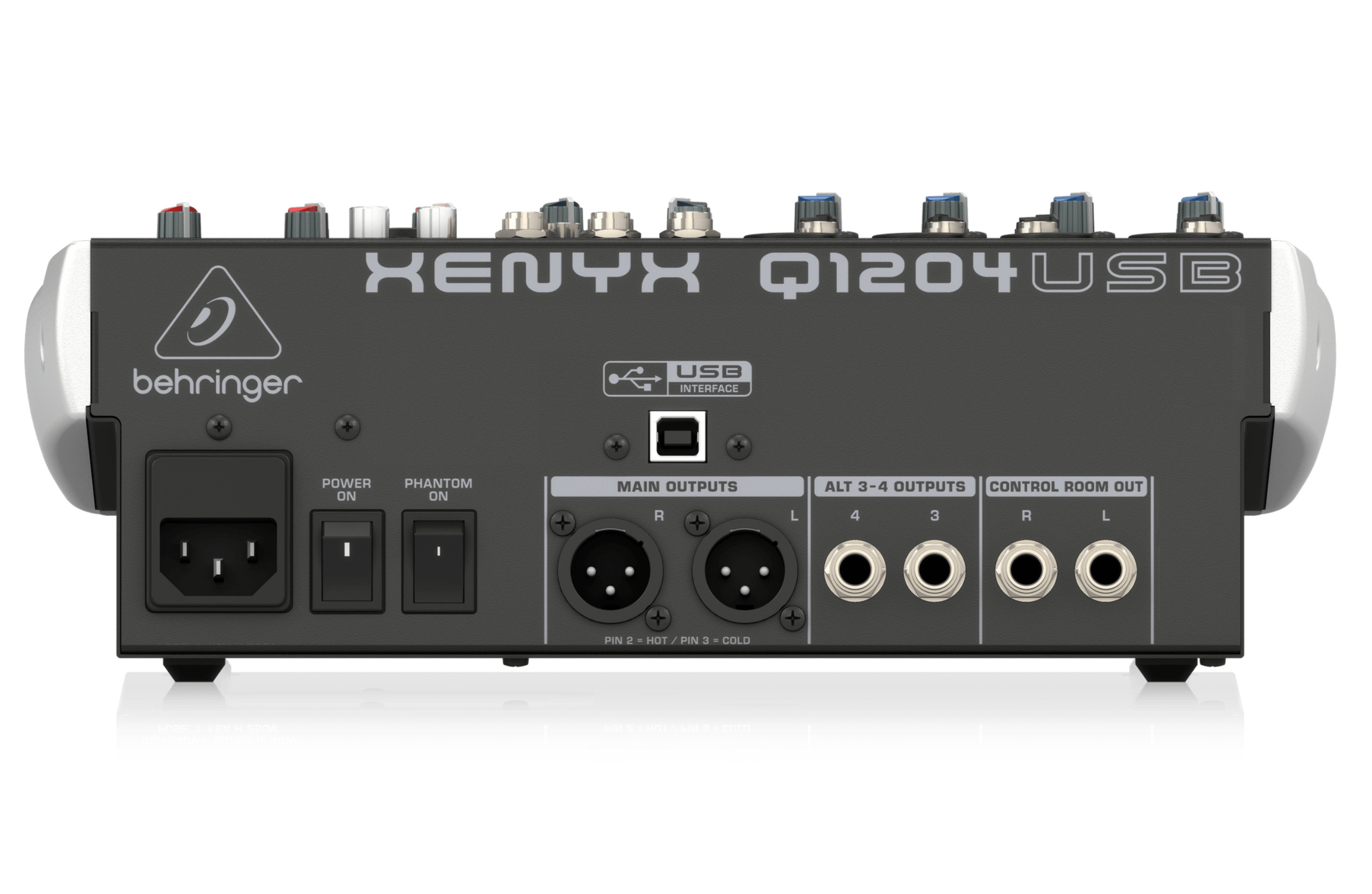 Foto 3 | Mezcladora Behringer Q1204usb color Plateado