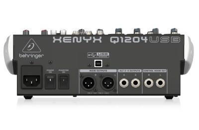 Foto 3 | Mezcladora Behringer Q1204usb color Plateado
