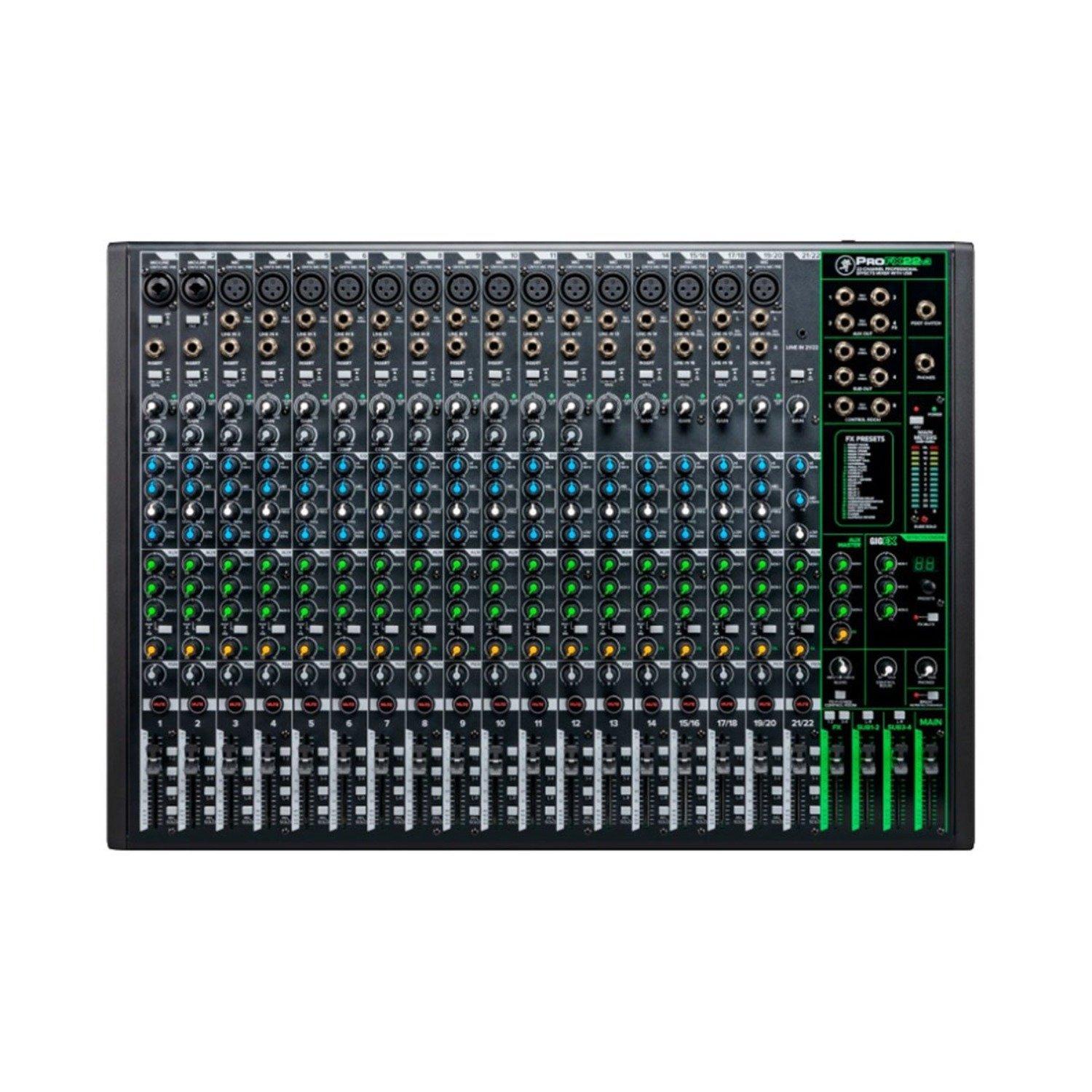 Mezcladora Análoga 22 Canales Profx22v3
