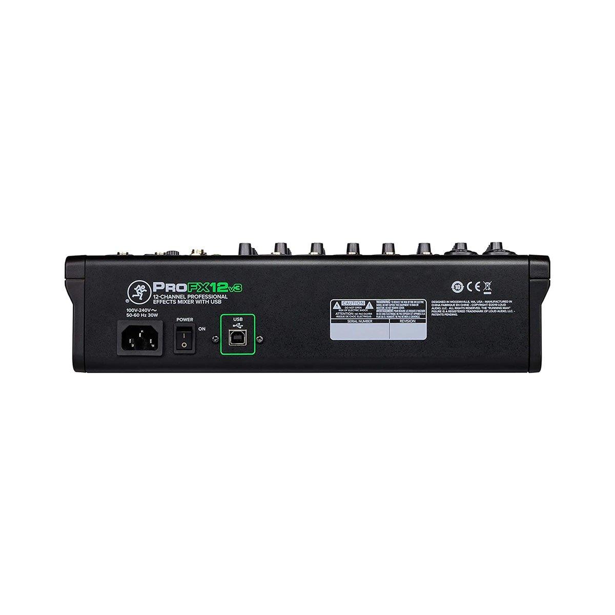 Foto 3 | Mezcladora Mackie Profx12v3 de 12 Canales con Fx