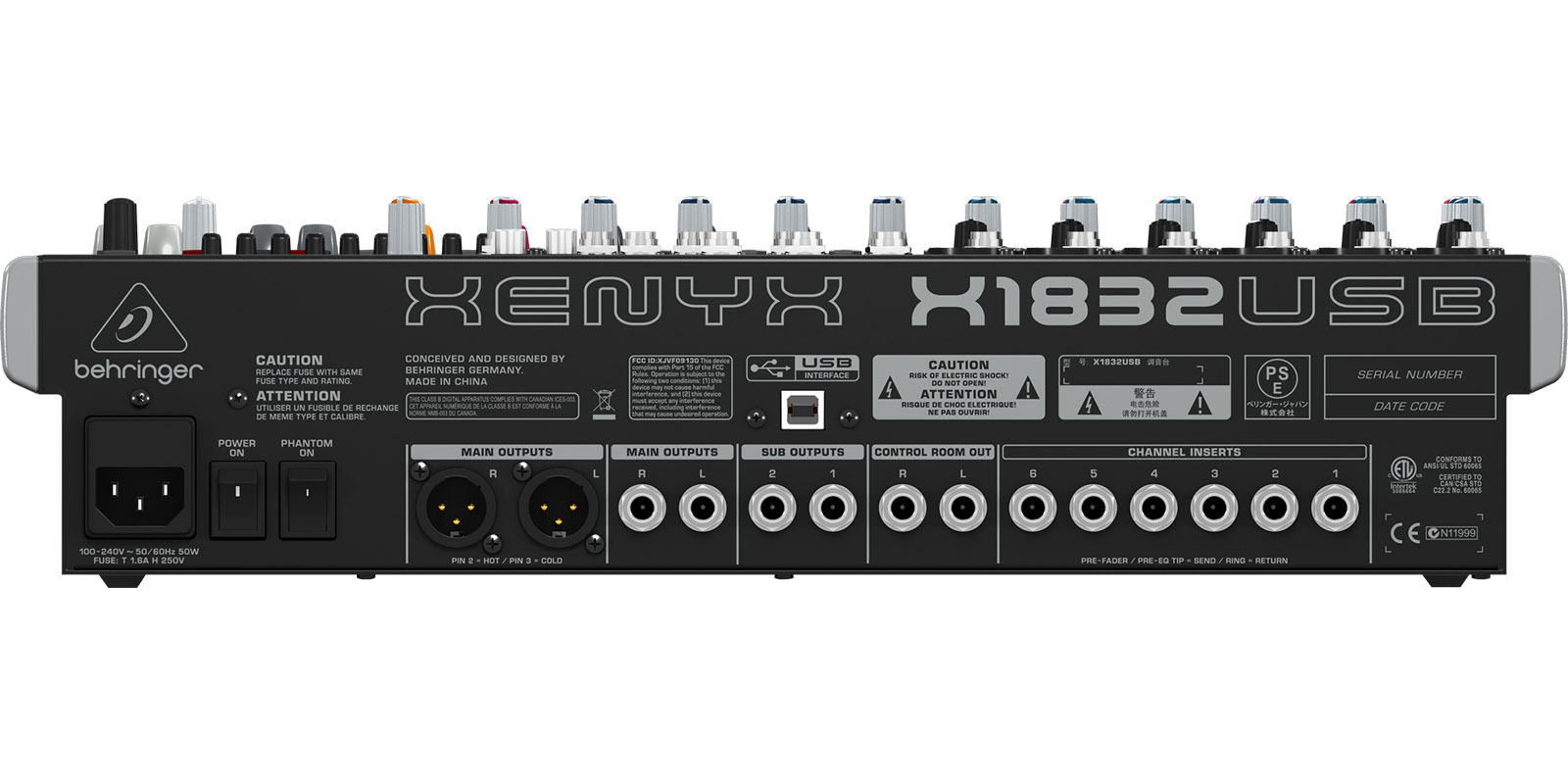 Foto 5 pulgar | Mezcladora de Audio Behringer con 18 Canales Premiun