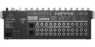 Foto 5 | Mezcladora Análoga de 24 Canales Profesional Behringer X2442usb color Negro