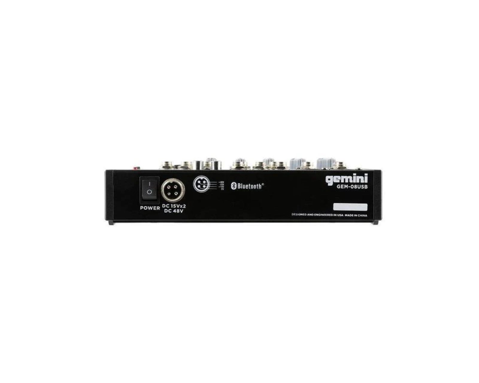 Foto 4 pulgar | Mezcladora Gemini GEM-08USB Bluetooth 8 Ch USB 3 Bandas