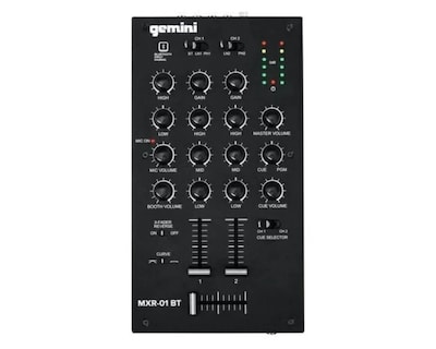 Foto 1 | Mezcladora para DJ Gemini MXR-01BT 2 Ch Bluetooth