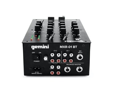 Foto 3 | Mezcladora para DJ Gemini MXR-01BT 2 Ch Bluetooth