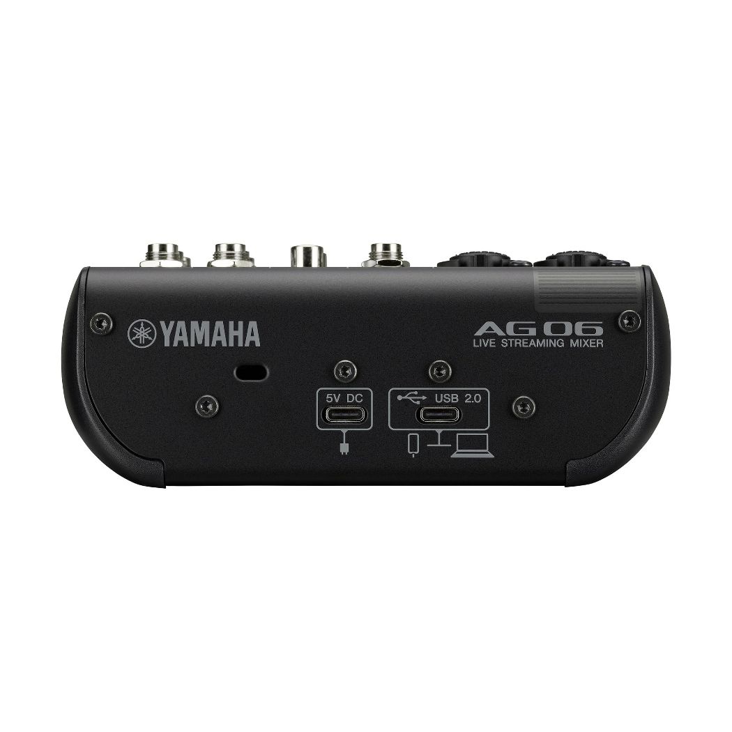 Foto 4 pulgar | Mezcladora Yamaha AG06MK2B color Negro 6 Canales