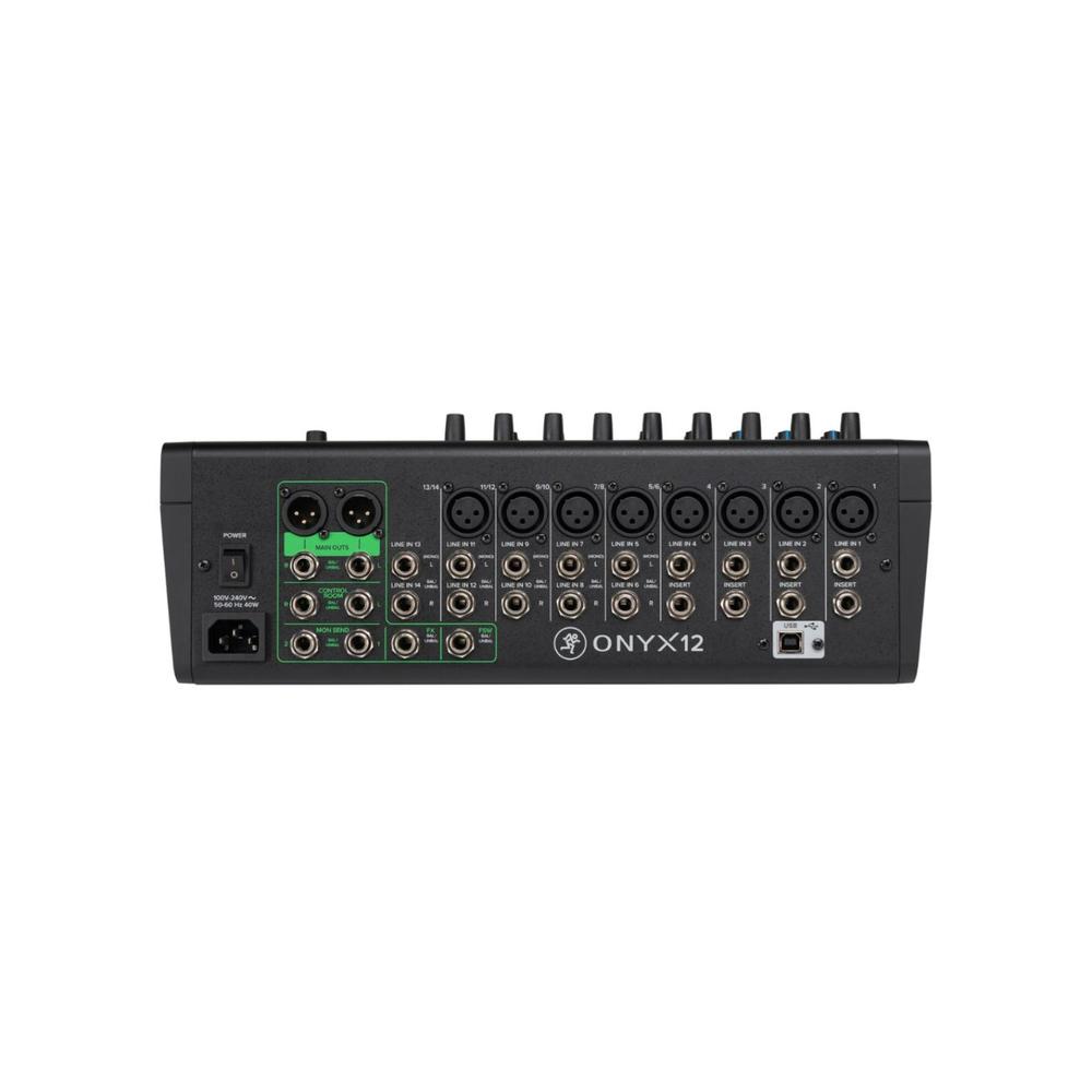Foto 4 pulgar | Mezcladora Análoga 12 Canales con Multi-track Usb Mackie Onyx12 Negro con Interfaz