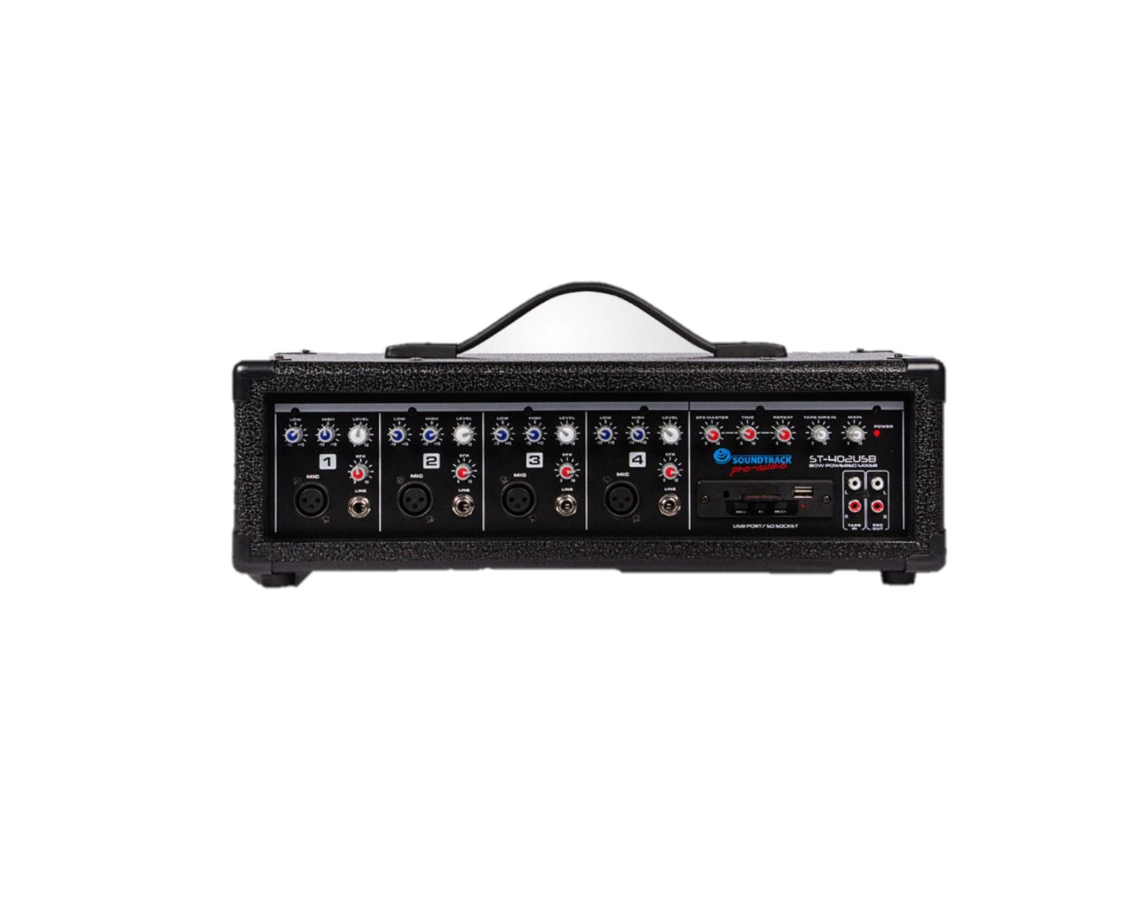 Consola Amplificada Soundtrack St-402usb 4 Ch/80w/usb $4,569