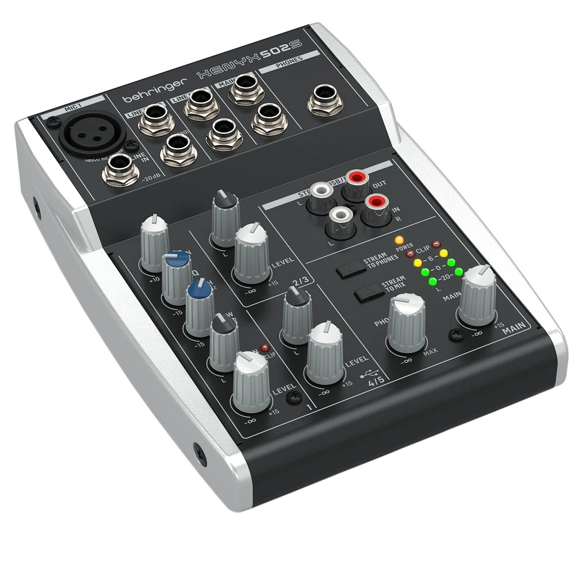 Foto 4 pulgar | Mezcladora Behringer Xenyx502s Color Negro