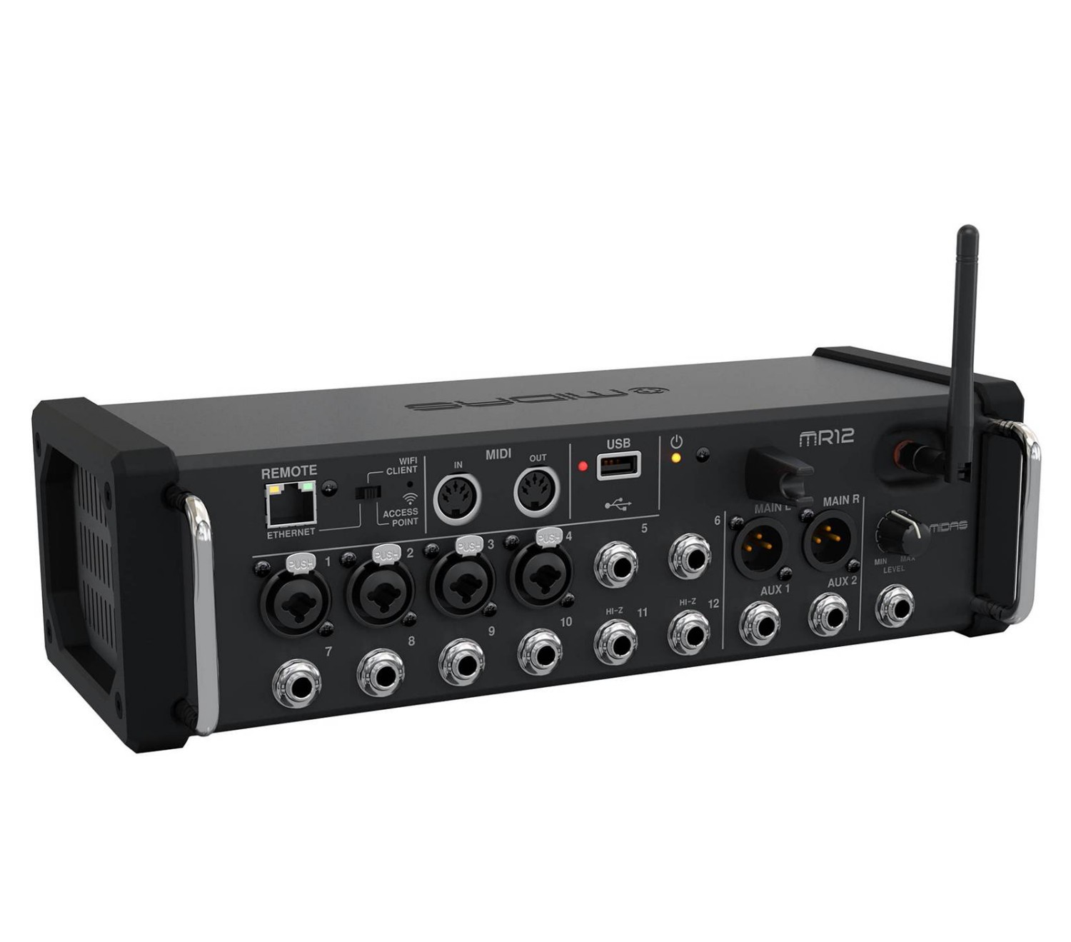 Foto 3 pulgar | Mixer Digital Midas Mr12 Color Negro