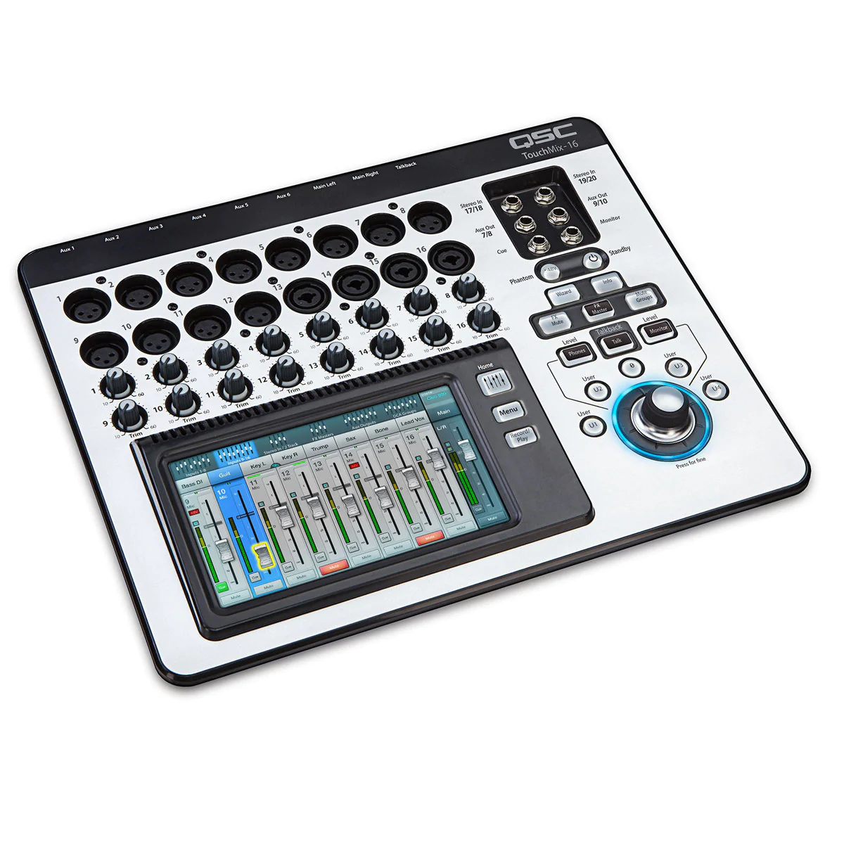 Foto 1 | Mezcladora Digital QSC Touchmix16 Gris