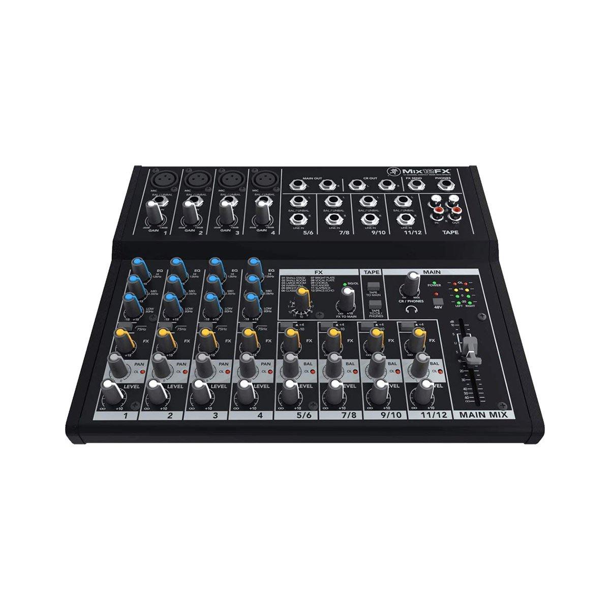 Foto 3 | Mezcladora Compacta con Efectos Mackie MIX12FX Color Negro 12 Canales