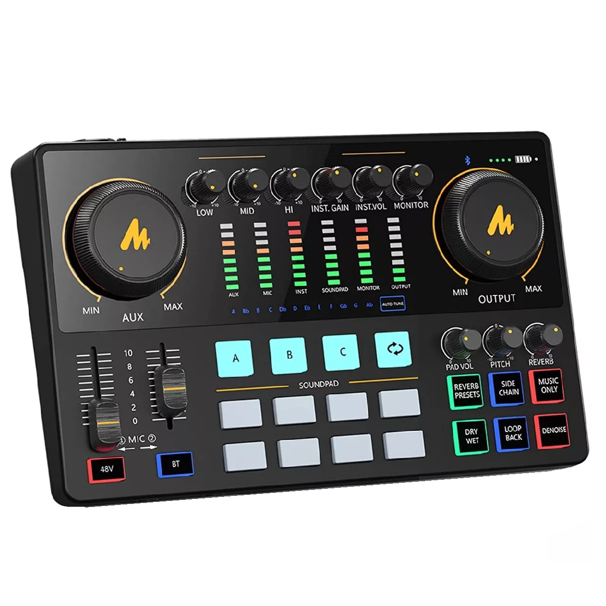 Mezcladora Interfaz de Audio Eo Safe Imports ESI-10407 Negra