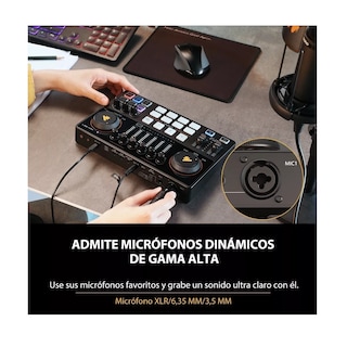 Foto 2 | Mezcladora Interfaz de Audio Eo Safe Imports ESI-10407 Negra