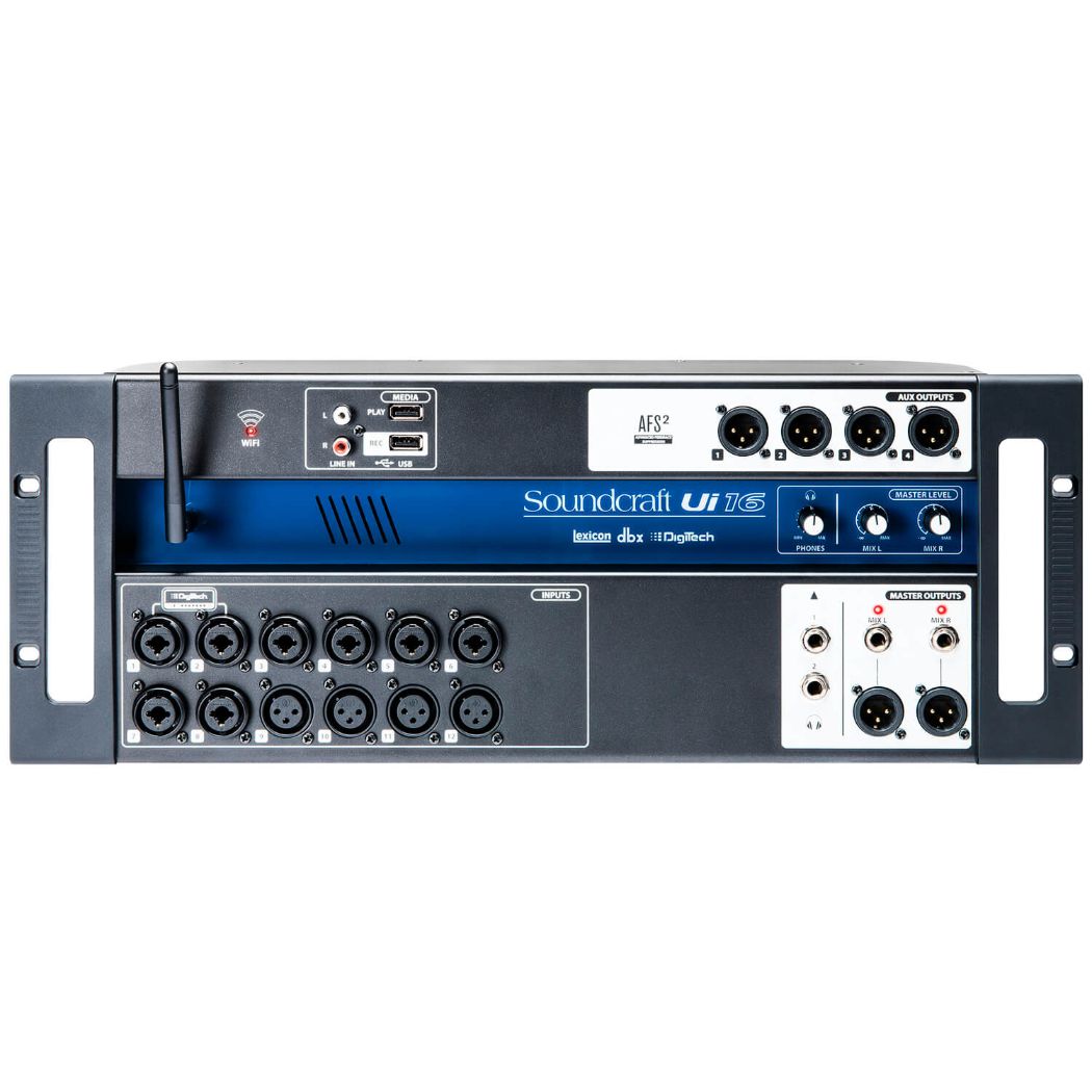 Foto 1 | Mezcladora Soundcraft Ui16 Digital 31 Bandas