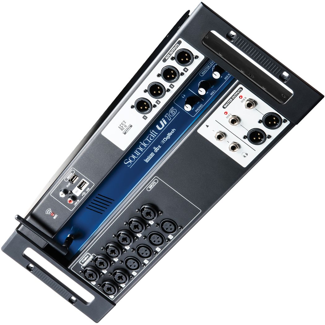 Foto 3 pulgar | Mezcladora Soundcraft Ui16 Digital 31 Bandas