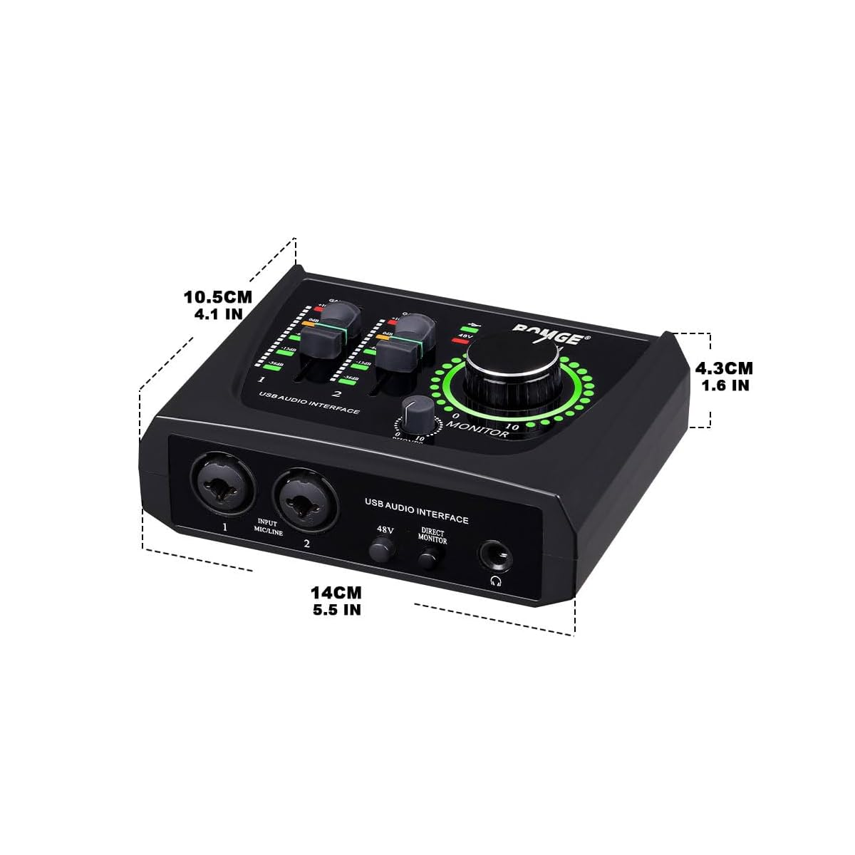 Foto 3 pulgar | Mezclador de Sonido Usb Eo Safe Imports Esi-10939 Negro