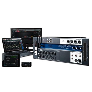 Foto 4 | Mezcladora Digital De Soundcraft Ui-16 Color Negro De 16 Canales