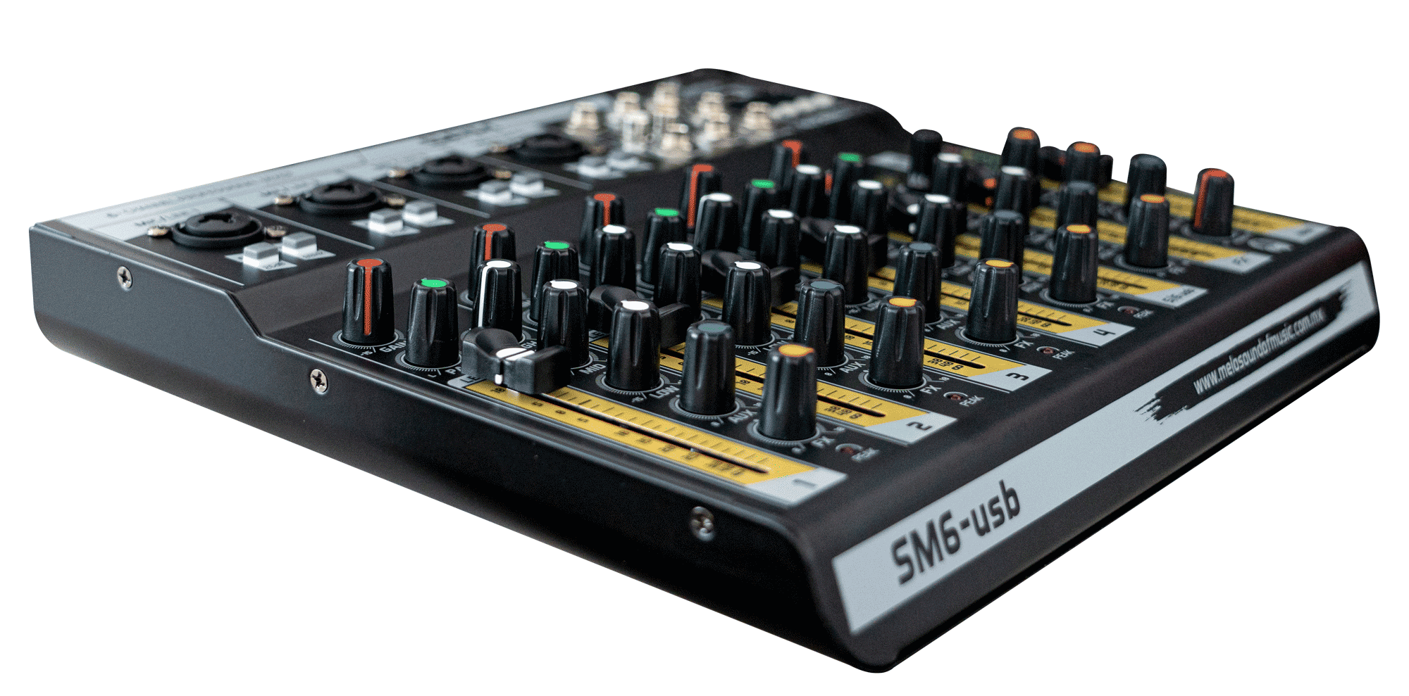Foto 2 | Mezcladora Melo Sm6usb Color Negro